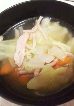 温まりたい時やお疲れ気味に飲むスープ-レシピのメイン写真
