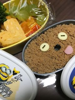簡単♪ ミニオン ティム キャラ弁-レシピのメイン写真