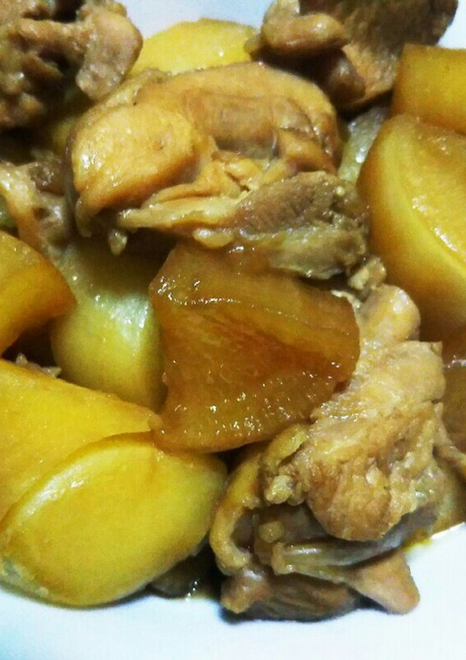 大根と鶏肉の煮物～なんちゃって横尾煮風-レシピのメイン写真