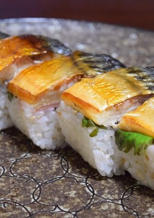 簡単美味しい！焼き鯖寿司♪-レシピのメイン写真