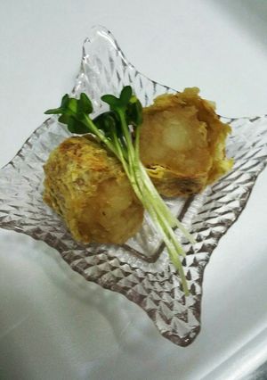 肉じゃがリメイク　巻き巻きコロッケ風-レシピのメイン写真