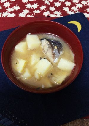 信州の味〜☆鯖缶タケノコ汁-レシピのメイン写真