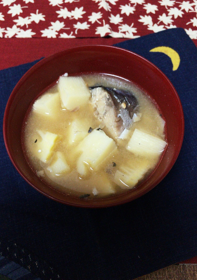 信州の味〜☆鯖缶タケノコ汁-レシピのメイン写真
