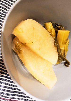 勝山水菜☆大根の煮物-レシピのメイン写真