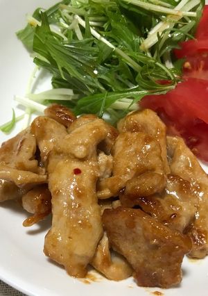 簡単★豚ロースのトンテキ風照り焼き-レシピのメイン写真