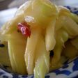 セロリのナンプラー浅漬け