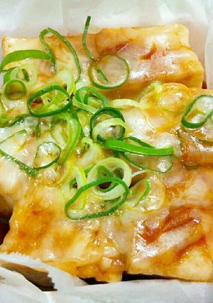 レンチン♪厚揚げのコチュ、チーズ焼き風-レシピのメイン写真