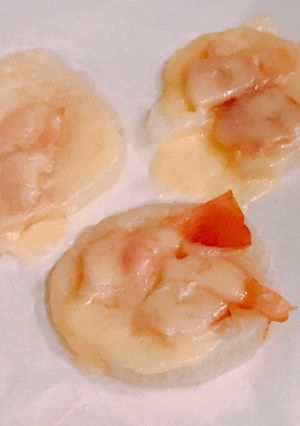レンジで簡単、長芋ベーコンチーズ焼き！-レシピのメイン写真