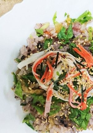 雑穀米のちらし寿司-レシピのメイン写真