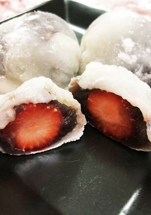 いちご大福-レシピのメイン写真