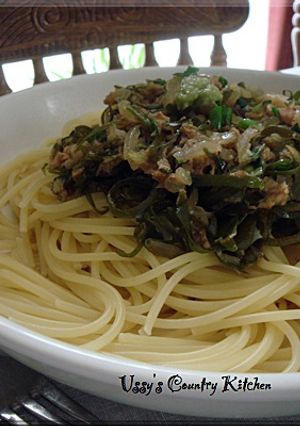 すき昆布とツナの和風スパゲッティー-レシピのメイン写真