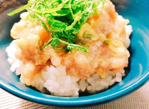 ネギトロ！大人の食べ方♡ポン酢わさびで♡-レシピのメイン写真