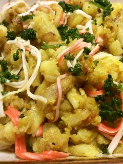 千切りジャガ芋のカレー粉炒め-レシピのメイン写真
