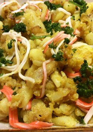 千切りジャガ芋のカレー粉炒め-レシピのメイン写真