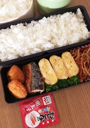 2018／4／19お弁当-レシピのメイン写真