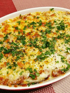 なすとひき肉とチーズのオーブン焼き-レシピのメイン写真