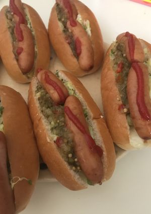 以外と野菜たっぷりホットドッグ-レシピのメイン写真