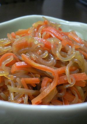 にんじんとしらたきの炒め物-レシピのメイン写真