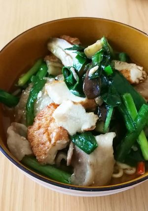 ナスと豚バラ肉のスタミナ辛ラーメン-レシピのメイン写真