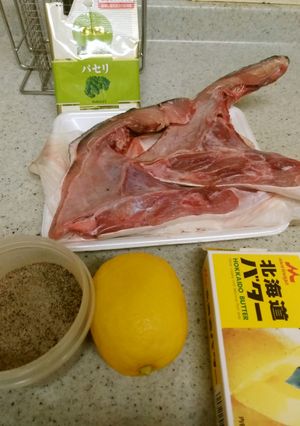 食これレシピ！ぶりかまのレモンバター焼き-レシピのメイン写真