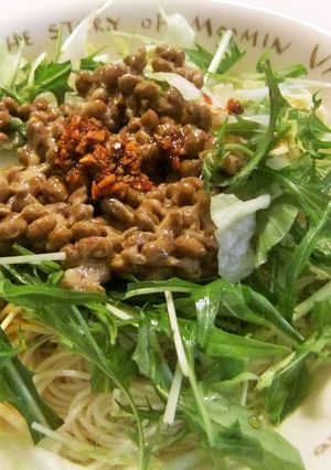 納豆そうめん-レシピのメイン写真