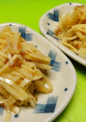＊筍姫皮の梅肉和え＊-レシピのメイン写真