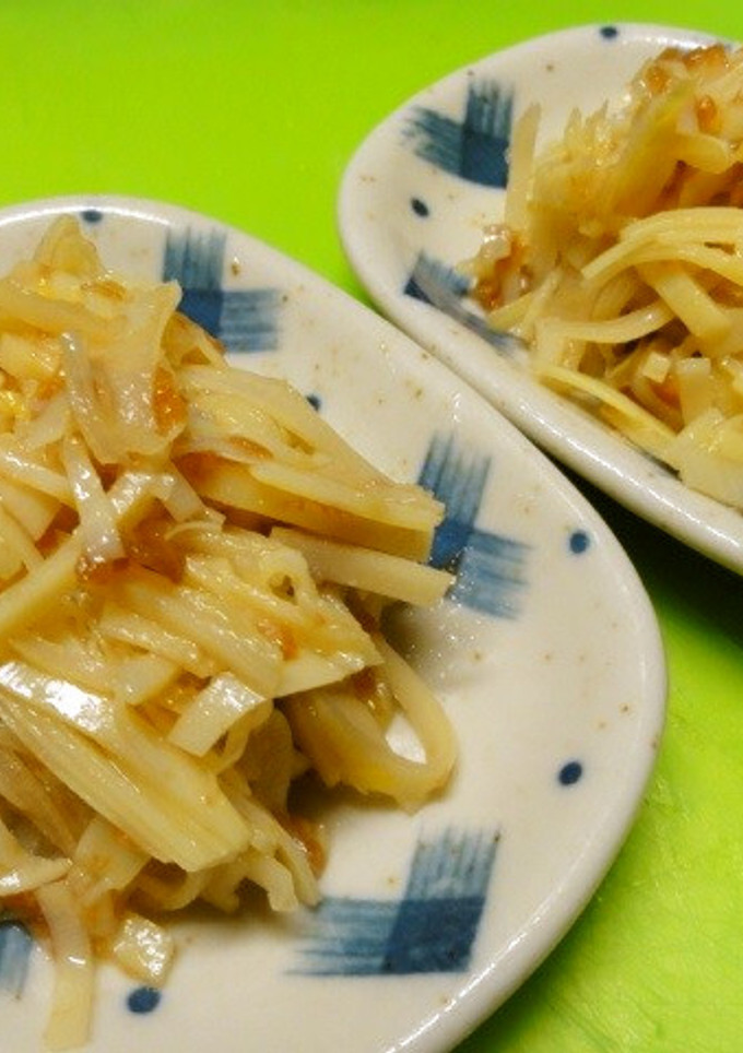＊筍姫皮の梅肉和え＊-レシピのメイン写真