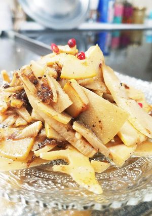 タケノコの土佐煮のバターソテー-レシピのメイン写真
