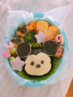 幼稚園年少さん弁当♡ツムツムキャラ弁-レシピのメイン写真