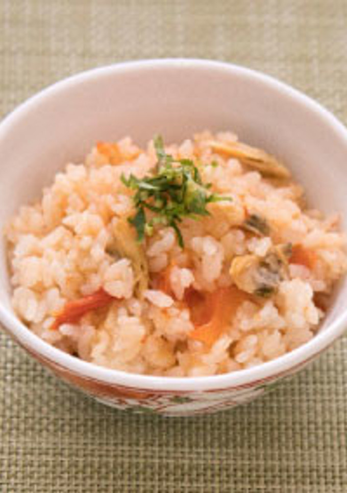 あさりとトマトの炊き込みご飯-レシピのメイン写真