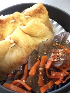 大根煮物リメイク おかず巾着 お弁当にも-レシピのメイン写真