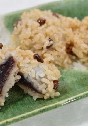 おこわだんご～赤飯～-レシピのメイン写真