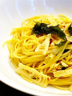 若竹ペペロンチーノ 春のパスタ-レシピのメイン写真