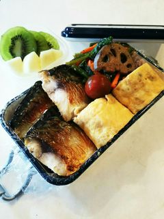 お弁当⑭★鯖の塩焼き弁当★-レシピのメイン写真