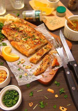 ローズマリーレモンチキンのオーブン焼き-レシピのメイン写真