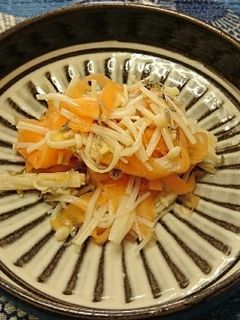 あたた生だしでエノキと人参のマリネ-レシピのメイン写真