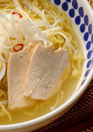 五代庵梅レシピ｜梅塩和風ラーメン-レシピのメイン写真