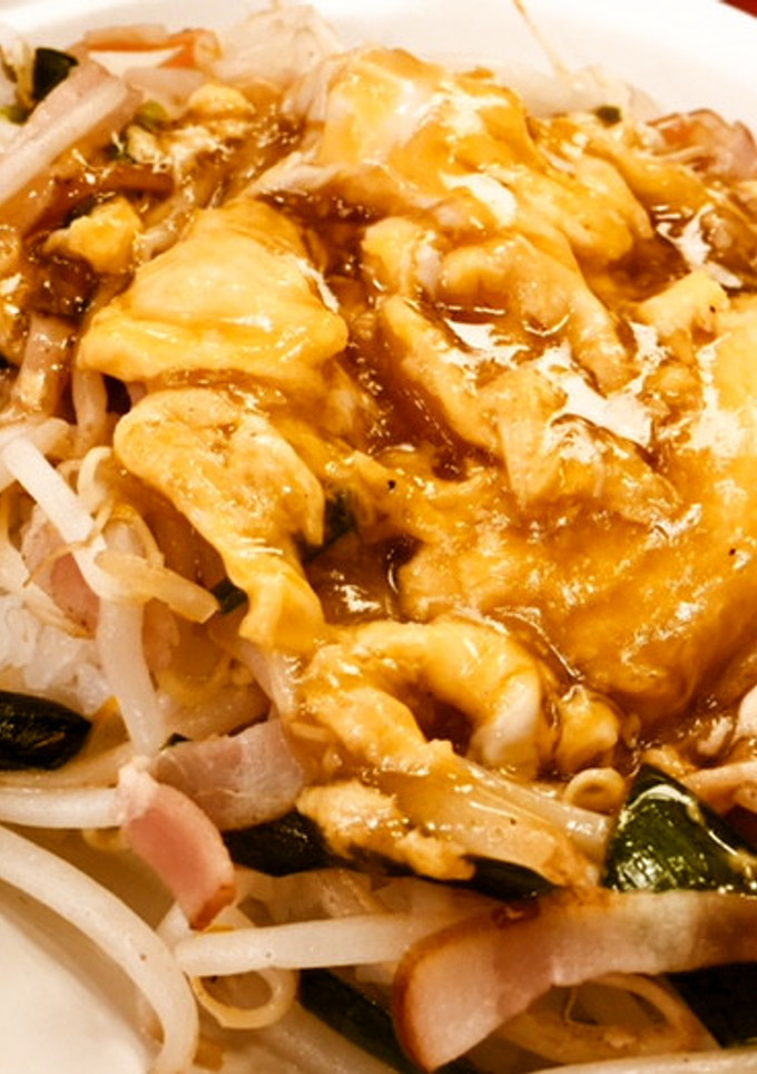 もやしとベーコンのふわっと卵丼-レシピのメイン写真