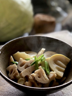 (●´ω`●)旬 筍 れんこんの煮物-レシピのメイン写真