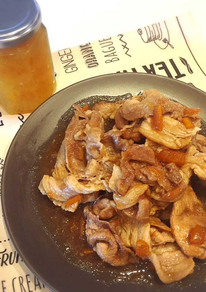簡単すぎる！豚肉のマーマレード炒め-レシピのメイン写真