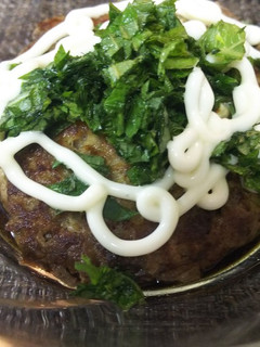 青ジソ・ポン酢マヨをかけた和風ハンバーグ-レシピのメイン写真