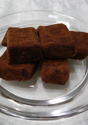 超簡単！溶かして冷やして生チョコ♪-レシピのメイン写真
