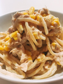 混ぜるだけの簡単ツナからしマヨパスタ-レシピのメイン写真