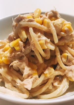 混ぜるだけの簡単ツナからしマヨパスタ-レシピのメイン写真