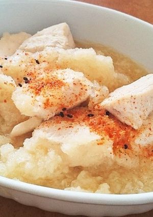 【高蛋白低脂質】簡単柔らか鶏胸みぞれ煮-レシピのメイン写真