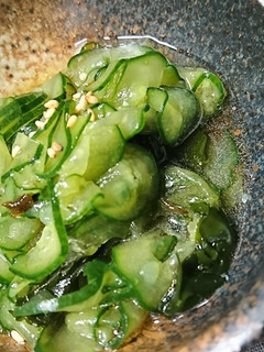 ごま油で食べやすい♡マイルド酢の物-レシピのメイン写真
