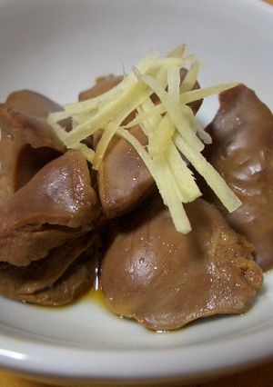 パワー不足な時の　　　鶏レバ＆ハツ煮-レシピのメイン写真