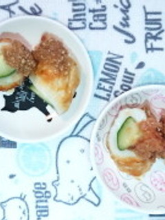 胡瓜×竹輪-レシピのメイン写真