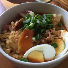 キムチ鍋のシメで辛ラーメン-レシピのメイン写真