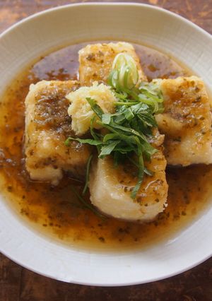 昆布茶の揚げだし豆腐-レシピのメイン写真